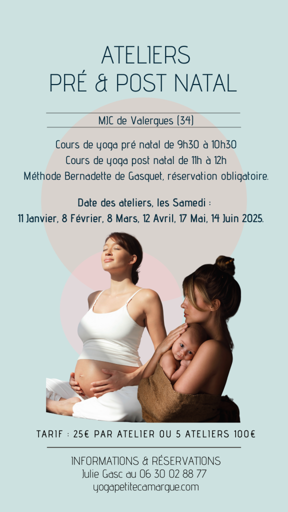 atelier prénatal postnatal yoga