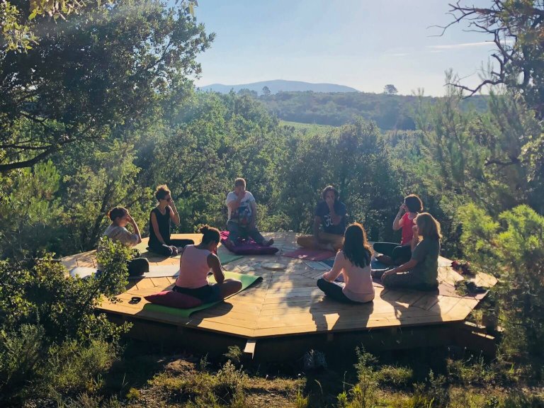 yoga Cévennes weekend